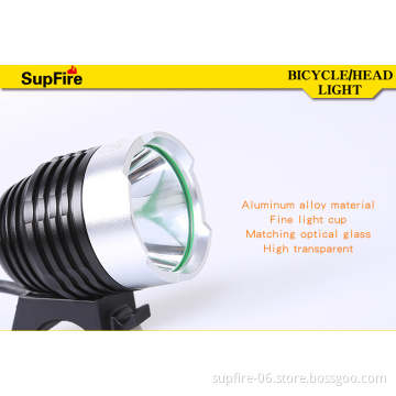 supfire led bike light with the power bank and usb charger
